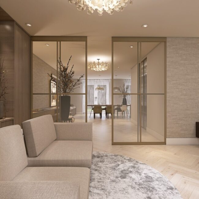 Luxerious interieurontwerp 3D met meubelplan - Zizeau - Hometolife3D