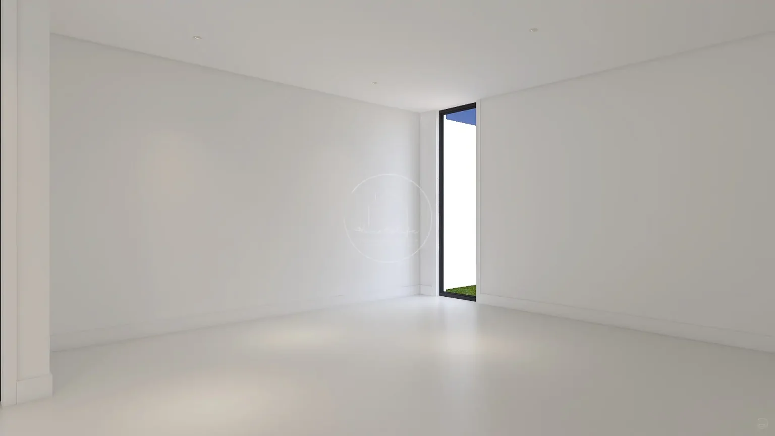 Rust en ruimte in je interieur met lichte tinten en open vloerindeling BEFORE - Interieurontwerp 3D - Richond Interiors - Hometolife3D