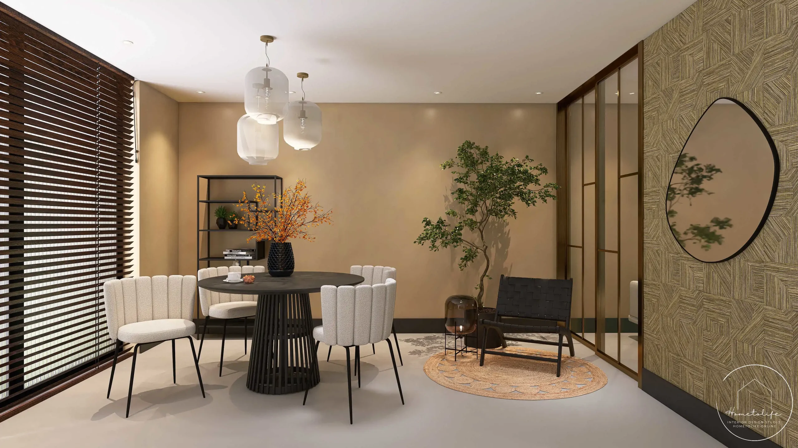 interieurontwerp eetkamer 3d met hometolife3d en kavehome