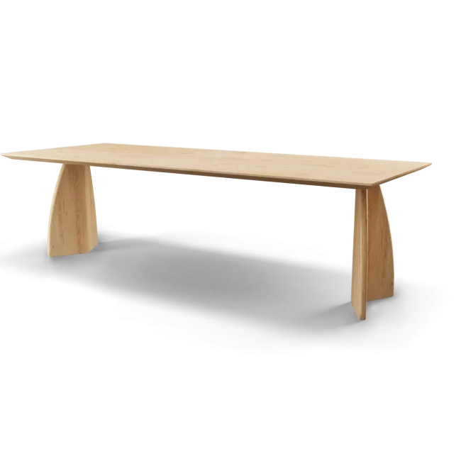 Interieurontwerp 3D - Eetkamertafel Forma belair oak