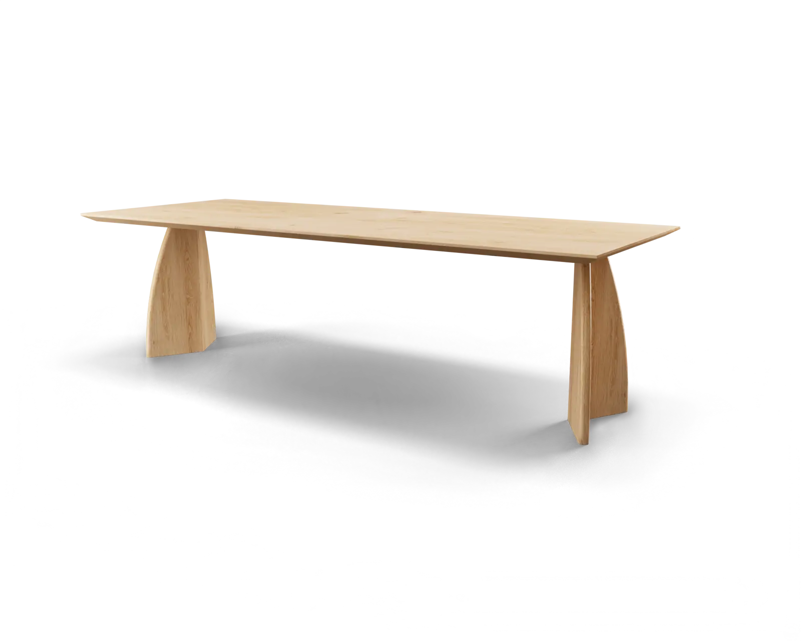 Interieurontwerp 3D - Eetkamertafel Forma belair oak