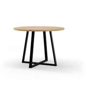 Ronde eikenhouten bartafel Philou