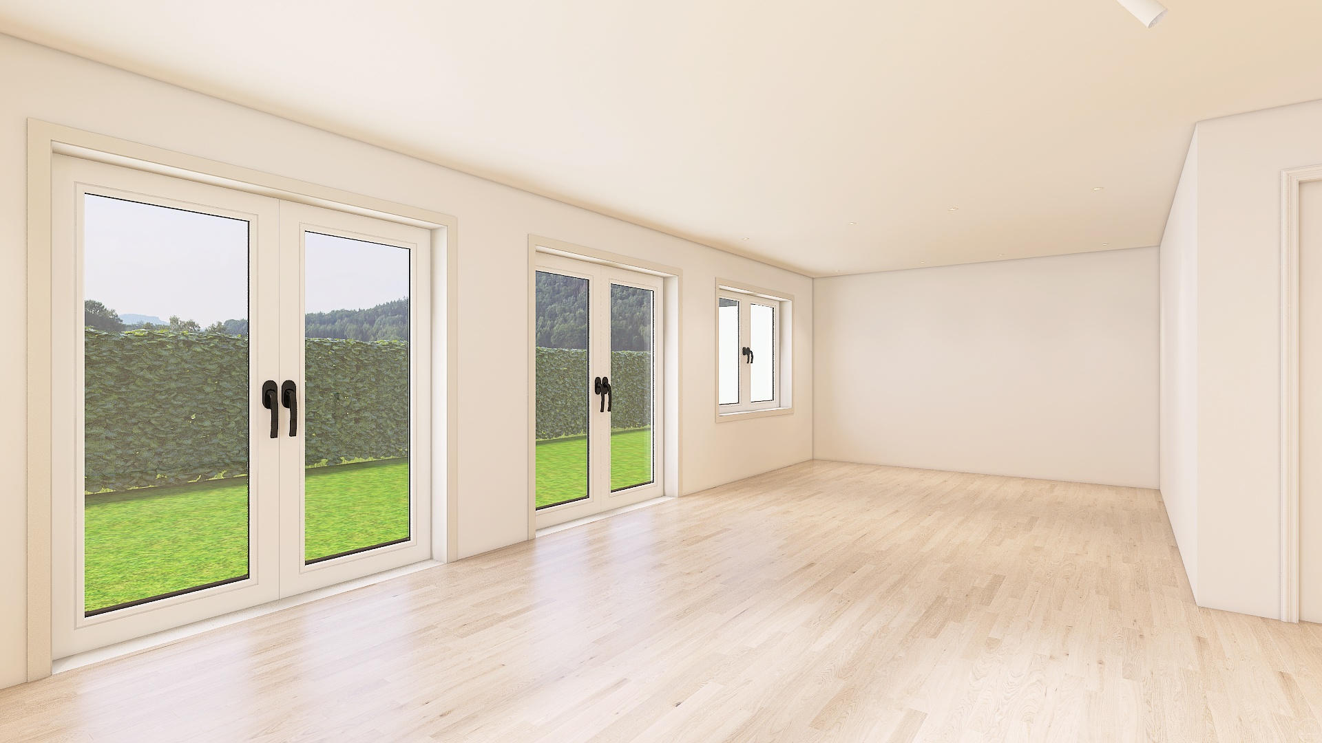 Before After interieurontwerp 3D eensgezinswoning - woonkeuken ontwerp - Forme - Jesper - Richmond Interiors - Sevn - Arte Wallcovering - Hometolife3D