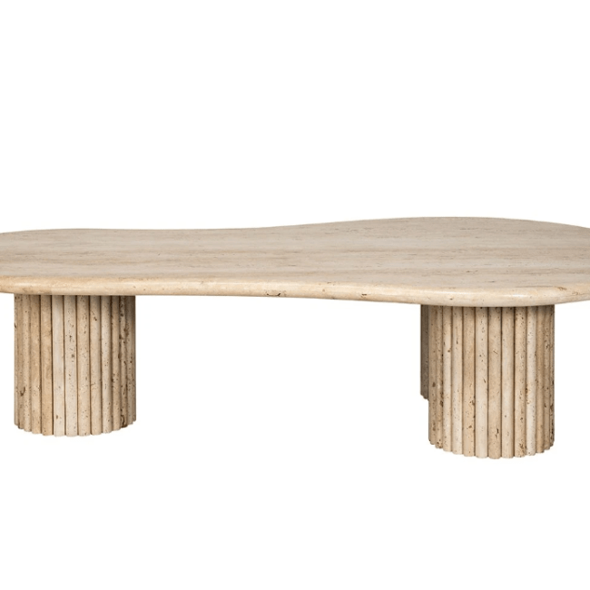 Organische Salontafel - Betaalbaar interieurontwerp 3D - Richmond Interiors - Hometolife3D