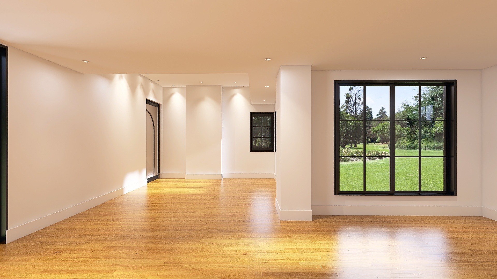 interior design 3D - kitchen lounge - 2 concepts - hometolife3D