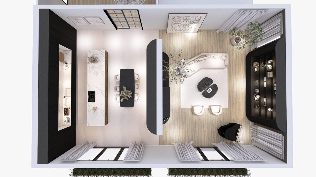 Kitchen Goals - Kitchen Floorplanning - Interior Design 3D - Hometolife3D