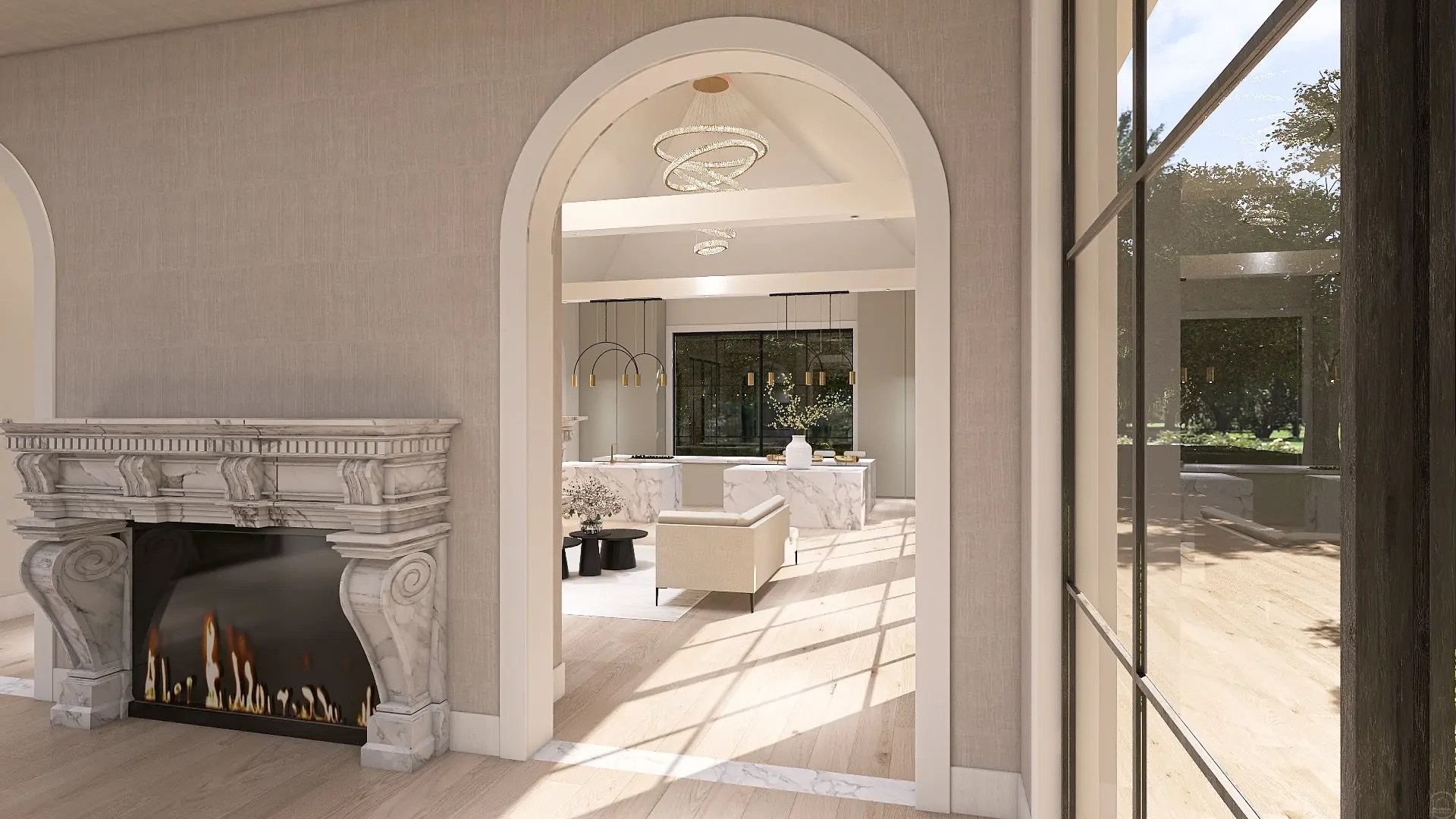 Moder Barn Haus Design - Floorplaning - Interior Design 3D - Hometolife3D